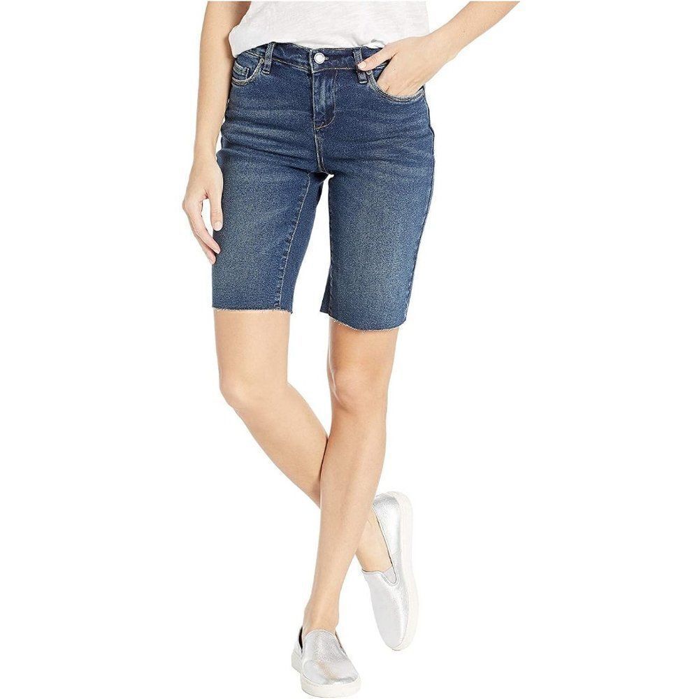 NWT Blank NYC Denim Cut Off Shorts Bermuda Sz 27